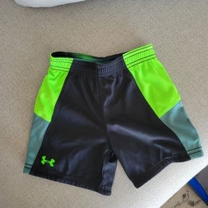2T under Armour shorts.